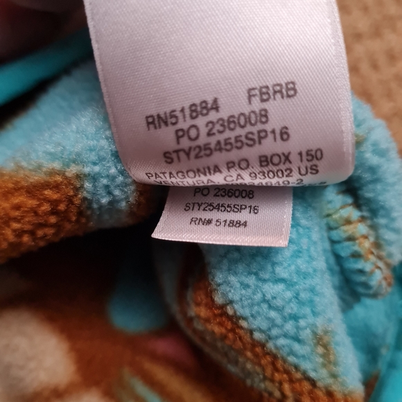 Patagonia Synchilla Snap-T Fleece Pullover Women's Feather Dance Bear Brown S - Picture 8 of 12